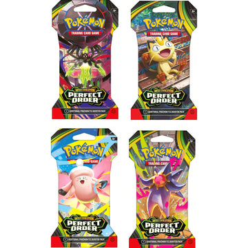 Pokemon TCG: Mega Evolution - Perfect Order Sleeved Booster Pack Card Game Pokemon
