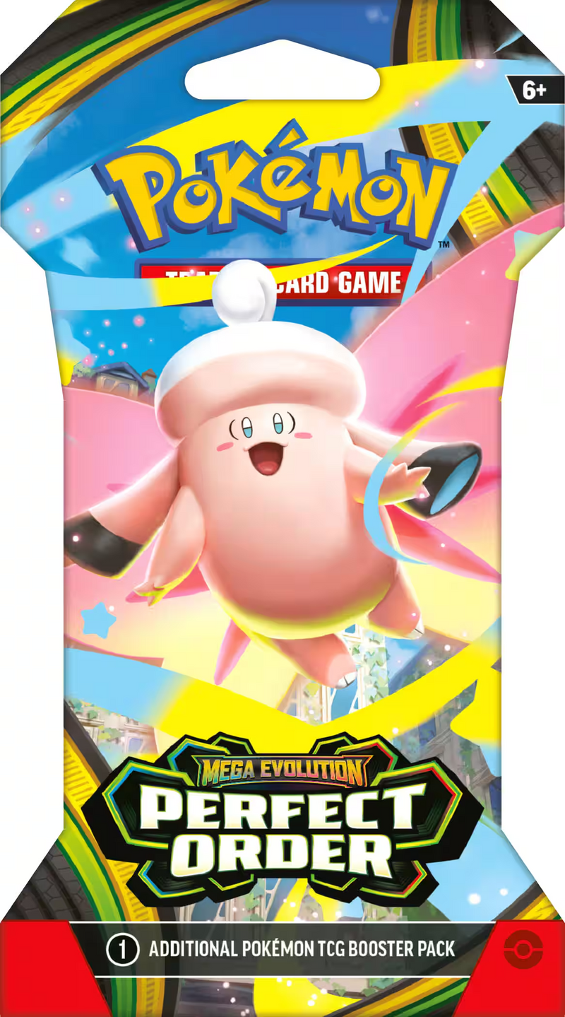 Pokemon TCG: Mega Evolution - Perfect Order Sleeved Booster Pack Card Game Pokemon