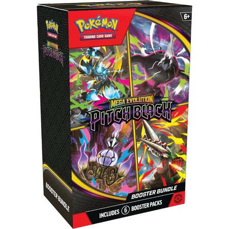 Pokemon TCG: Mega Evolution - Pitch Black Booster Bundle Card Game Pokemon