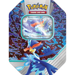 Pokemon TCG: Paldea Partners Tin - Quaquaval ex - 4 Packs