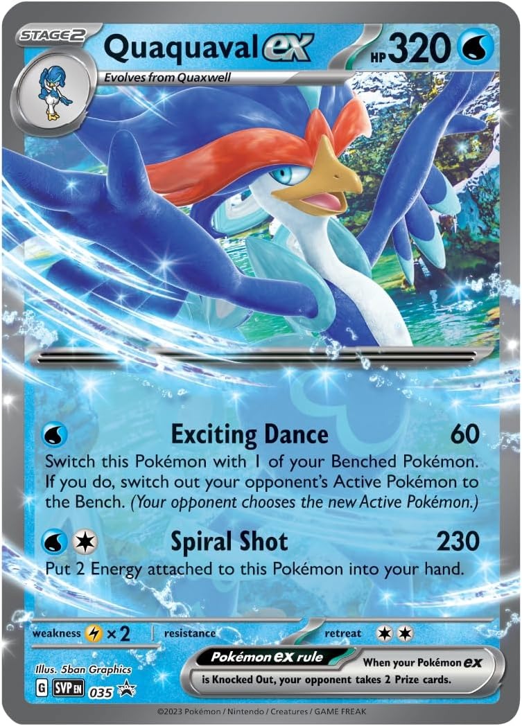 Pokemon TCG: Paldea Partners Tin - Quaquaval ex - 4 Packs