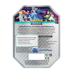 Pokemon TCG: Paldea Partners Tin - Skeledirge ex - 4 Packs