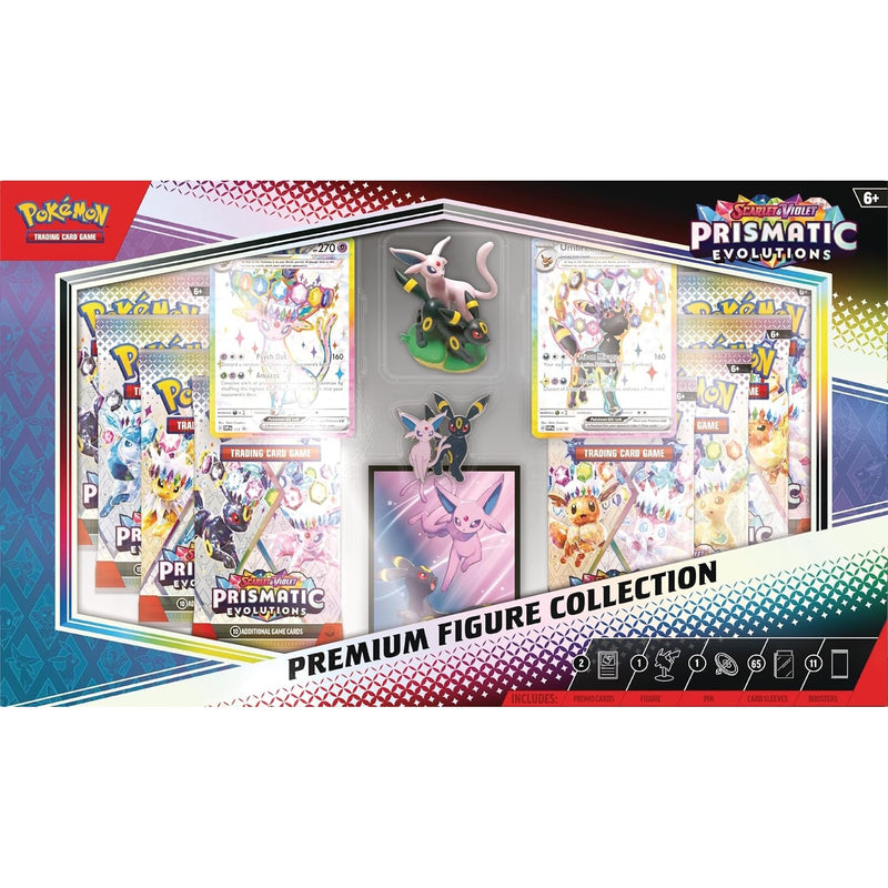 Pokemon TCG: Scarlet & Violet - Prismatic Evolutions Premium Figure Collection Card Game Pokemon