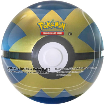Pokemon TCG: Quick Ball Tin 2023 - 3 Packs 1 Coin Card Game Pokemon