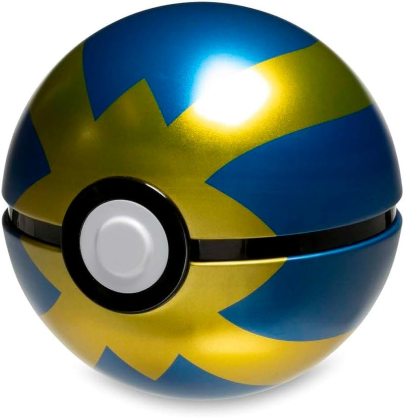 Pokemon TCG: Quick Ball Tin 2023 - 3 Packs 1 Coin Card Game Pokemon