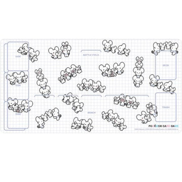 Pokemon TCG: Maushold - Pokemon Center Rubber Play Mat Card Game Pokemon