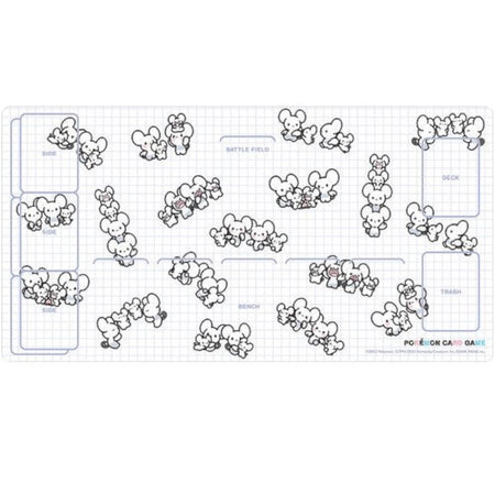 Pokemon TCG: Maushold - Pokemon Center Rubber Play Mat Card Game Pokemon