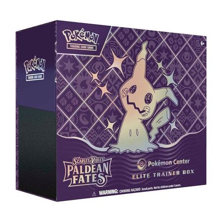 Pokemon TCG: Scarlet and Violet - Paldean Fates Pokemon Center Elite Trainer Box Card Game Pokemon