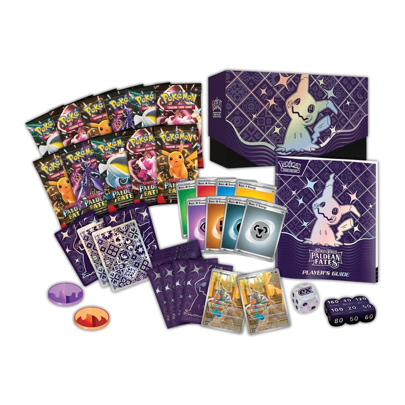 Pokemon TCG: Scarlet and Violet - Paldean Fates Pokemon Center Elite Trainer Box Card Game Pokemon