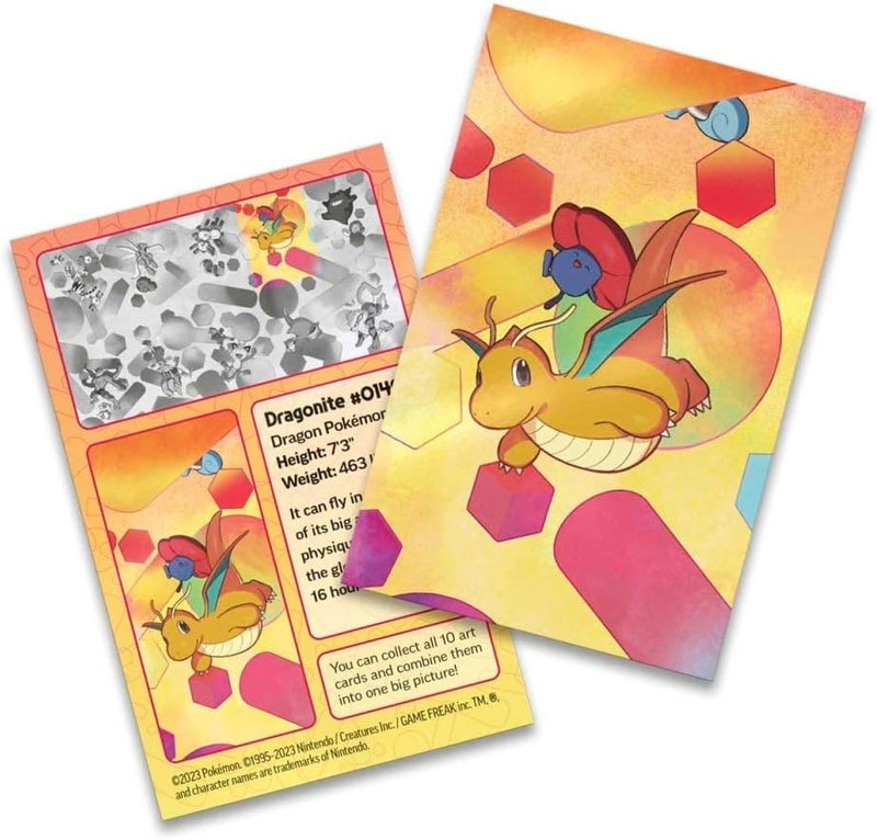 Pokemon TCG: Scarlet & Violet - 151 Mini Tin: Dragonite & Vileplume Card Game Pokemon