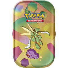 Pokemon TCG: Scarlet & Violet - 151 Mini Tin: Scyther & Weezing - 2 Booster Packs Card Game Pokemon