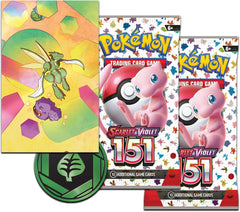 Pokemon TCG: Scarlet & Violet - 151 Mini Tin: Scyther & Weezing - 2 Booster Packs Card Game Pokemon