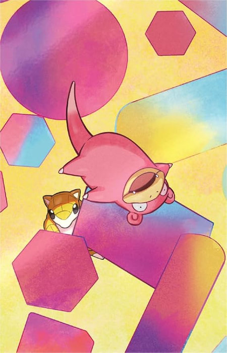 Pokemon TCG: Scarlet & Violet - 151 Mini Tin: Slowpoke & Sandshrew - 2 Booster Packs Card Game Pokemon