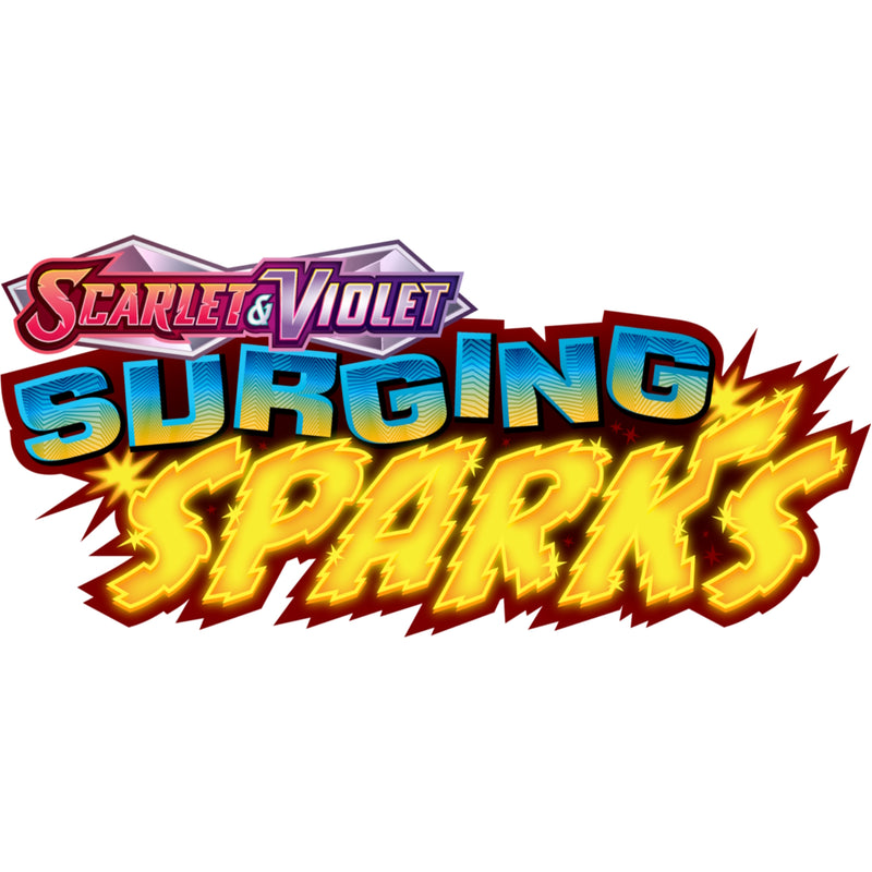 Pokemon TCG: Scarlet & Violet - Surging Sparks 3 Booster Pack Blister - Quagsire Promo Card Game Pokemon