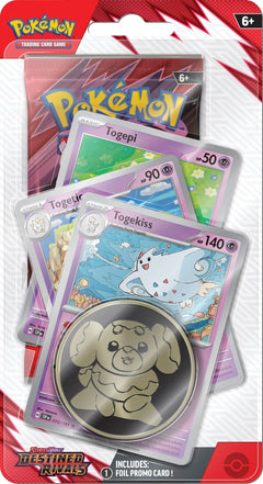 Pokemon TCG: Scarlet & Violet - Destined Rivals Premium Checklane Blister Bundle Card Game Pokemon