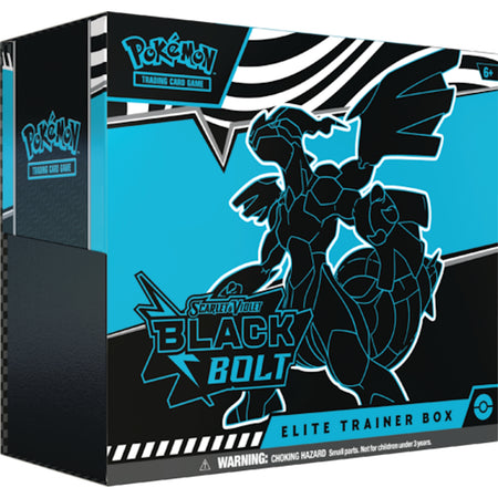 Pokemon TCG: Scarlet & Violet - Black Bolt Elite Trainer Box Card Game Pokemon