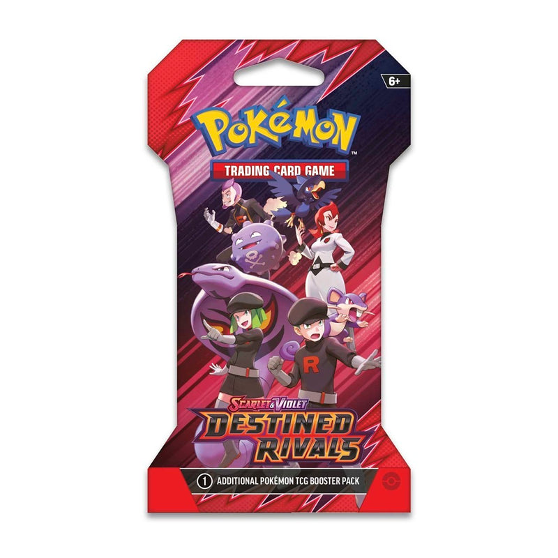 Pokemon TCG: Scarlet & Violet - Destined Rivals Sleeved Booster Pack Card Game Pokemon