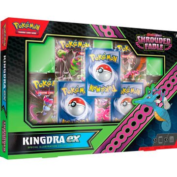 Pokemon TCG: Scarlet & Violet - Shrouded Fable Kingdra ex Special Illustration Collection Card Game Pokemon