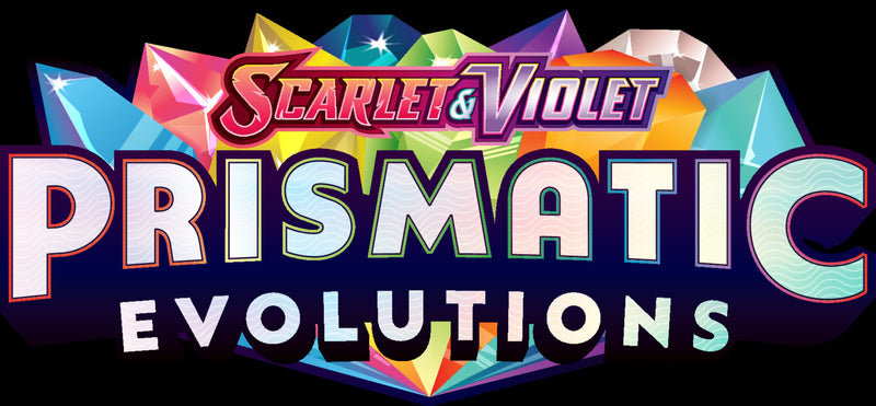 Pokemon TCG: Scarlet & Violet Prismatic Evolutions Mini Tin Display Box - 8 Tins Card Game Pokemon