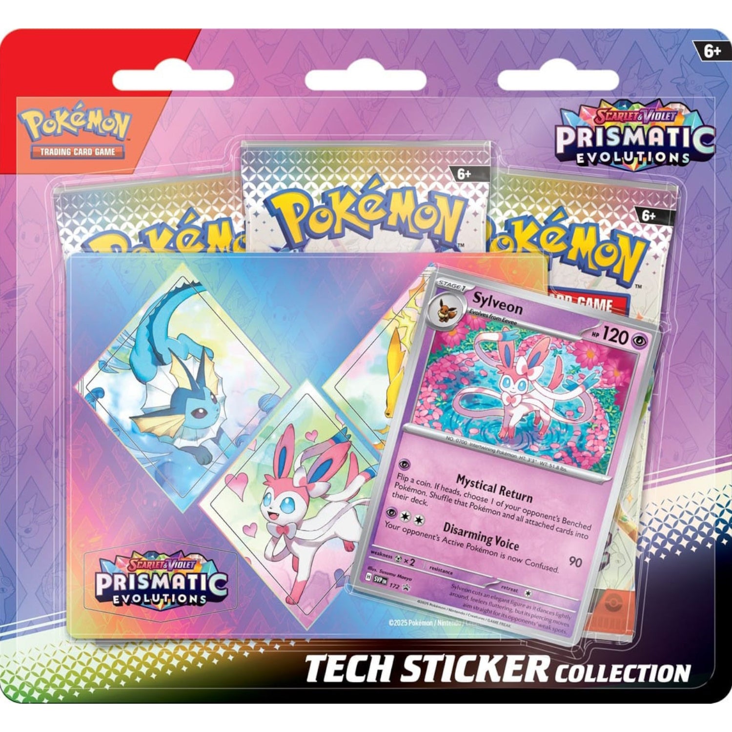 Pokemon TCG: Scarlet & Violet Prismatic Evolutions Tech Sticker
