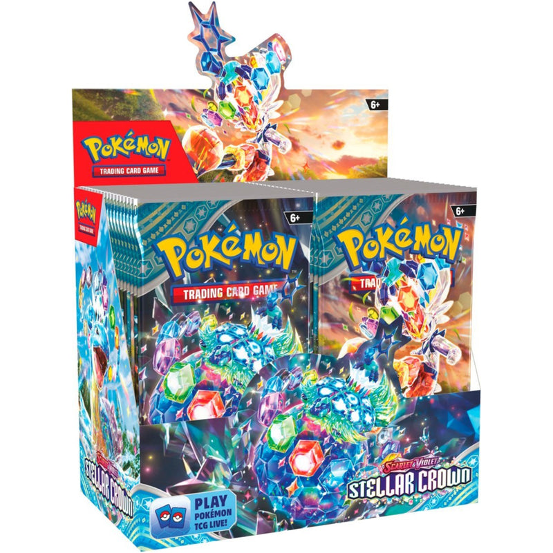 Pokemon TCG: Scarlet & Violet - Stellar Crown Booster Box - 36 Packs Card Game Pokemon