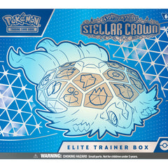 Pokemon TCG: Scarlet & Violet - Stellar Crown Elite Trainer Box Card Game Pokemon