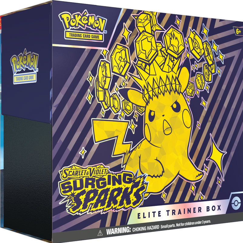 Pokemon TCG: Scarlet & Violet - Surging Sparks Elite Trainer Box Card Game Pokemon