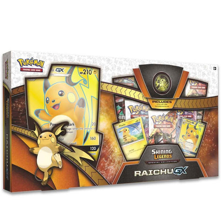 Pokemon TCG: Shining Legends GX-Box - Raichu Card Game Pokemon