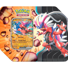 Pokemon TCG: Slashing Legends Tin - Koraidon Card Game Pokemon