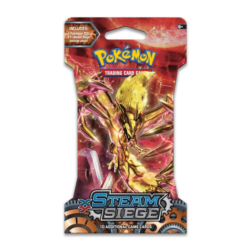 Pokemon TCG: XY - Steam Siege Sleeved Booster Pack (1-Pack) Card Game Pokemon