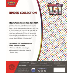 Pokemon TCG: Scarlet & Violet 3.5 - 151 Binder Collection - 4 Booster Packs Card Game Pokemon
