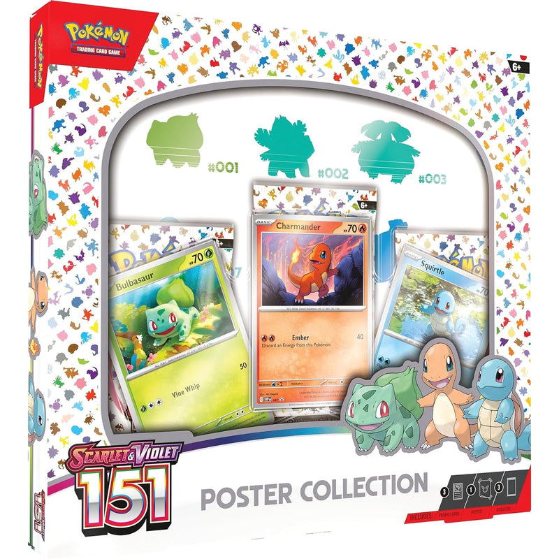 Pokemon TCG: Scarlet & Violet 3.5 - 151 Poster Collection Card Game Pokemon