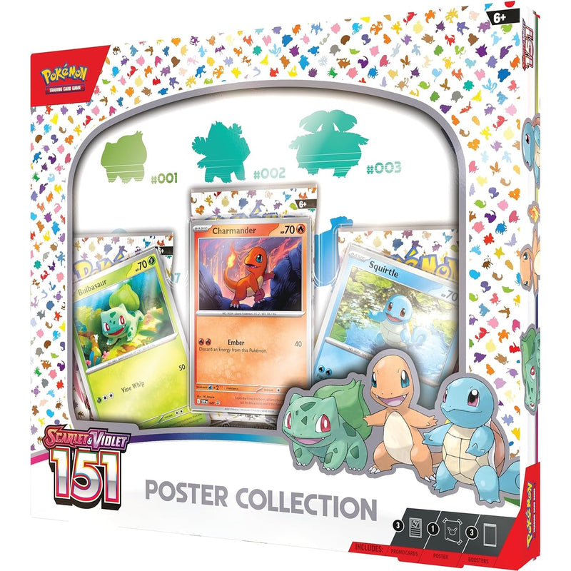 Pokemon TCG: Scarlet & Violet 3.5 - 151 Poster Collection Card Game Pokemon
