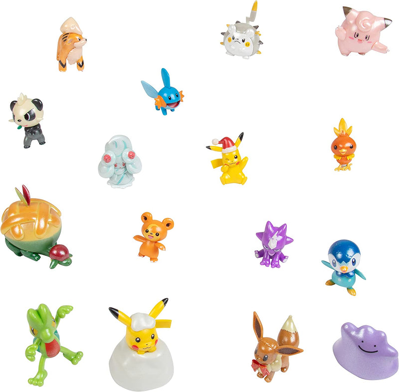 Pokemon Holiday Limited Edition Advent Calendar - Jazwares Exclusive Toys & Games Jazwares