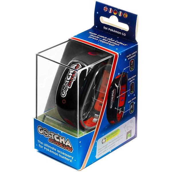 Datel Pokemon GO-TCHA Evolve Daredevil Red Wristband For Pokemon Go - iPhone & Android Toys & Games Datel