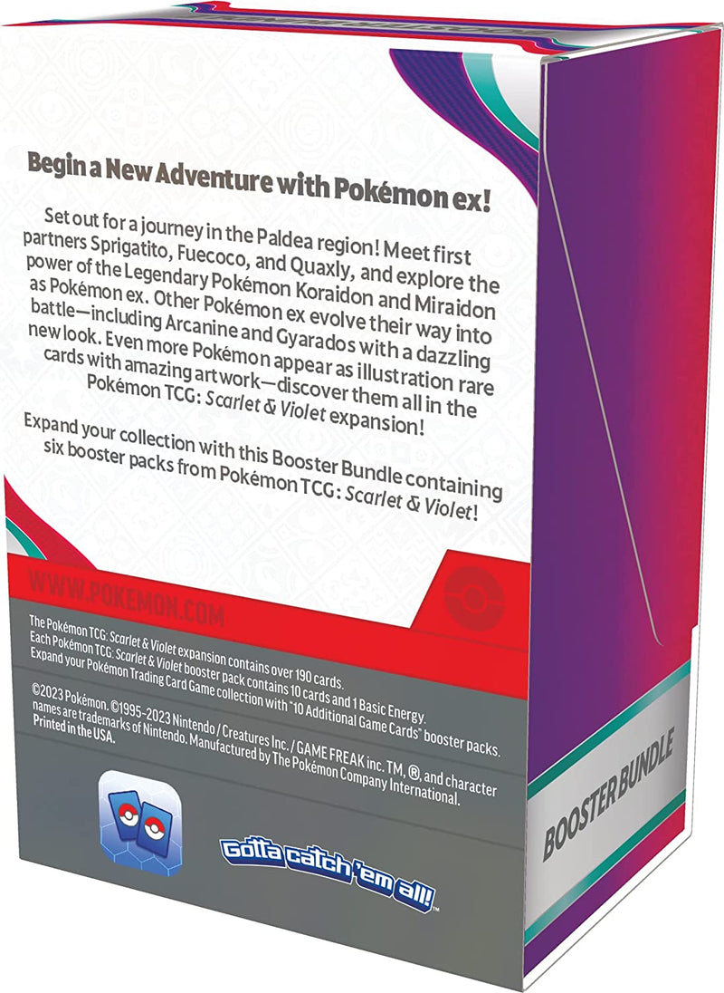 Pokemon TCG: Scarlet & Violet Booster Bundle Card Game Pokemon