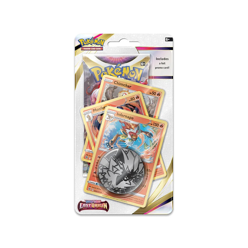 Pokemon TCG: Sword & Shield: Lost Origin Checklane Blister - Torterra & Infernape - 2 Pack Card Game Pokemon