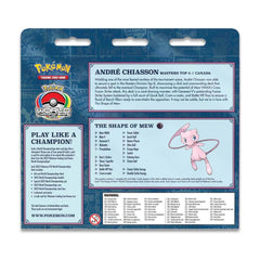 Pokemon TCG: 2022 Pokemon World Championships Deck - Andre Chiasson, The Shape of Mew Card Game Pokemon