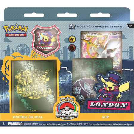 Pokemon TCG: 2022 Pokemon World Championships Deck - Ondrej Skubal, ADP Card Game Pokemon