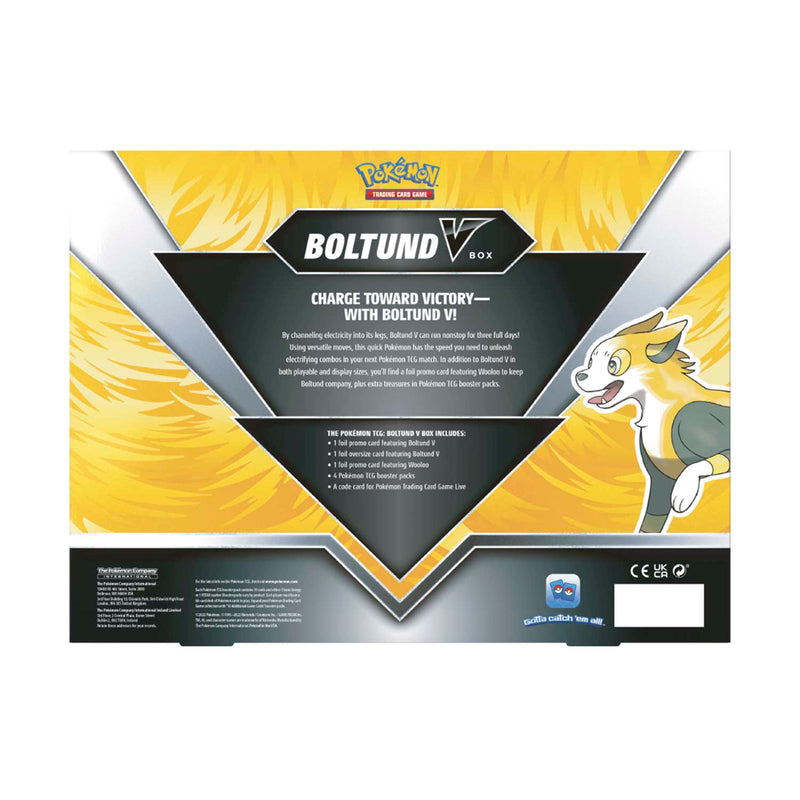Pokemon TCG: Boltund V Box Card Game Pokemon