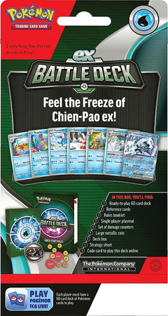 Pokemon TCG: Chien-Pao ex Battle Deck Card Game Pokemon