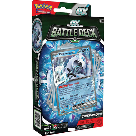 Pokemon TCG: Chien-Pao ex Battle Deck Card Game Pokemon