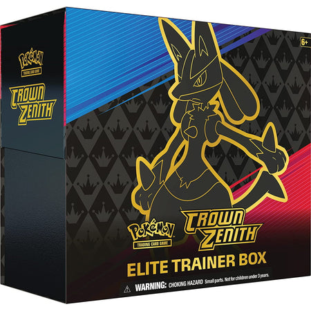 Pokemon TCG: Crown Zenith Elite Trainer Box Card Game Pokemon