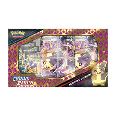 Pokemon TCG: Crown Zenith Premium Playmat Collection Box - Morpeko V-Union Card Game Pokemon