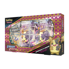 Pokemon TCG: Crown Zenith Premium Playmat Collection Box - Morpeko V-Union Card Game Pokemon