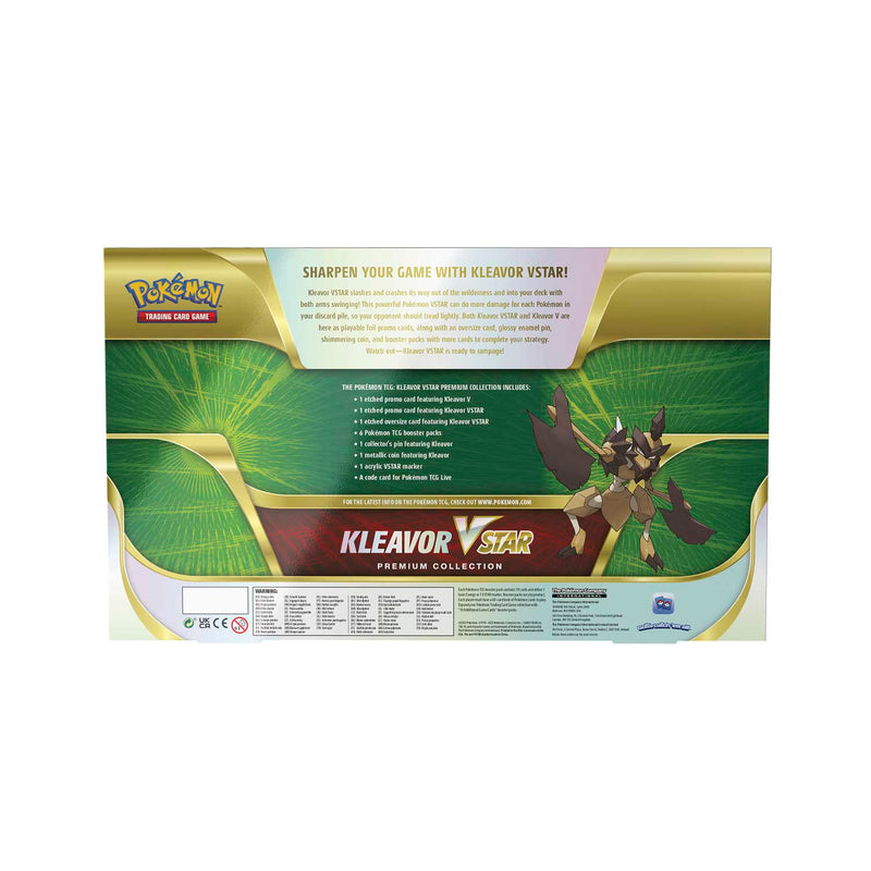 Pokemon TCG: Kleavor VSTAR Premium Collection Card Game Pokemon