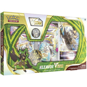 Pokemon TCG: Kleavor VSTAR Premium Collection Card Game Pokemon