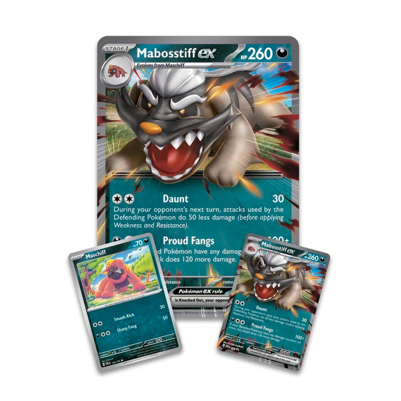 Pokemon TCG: Mabosstiff ex Box Card Game Pokemon