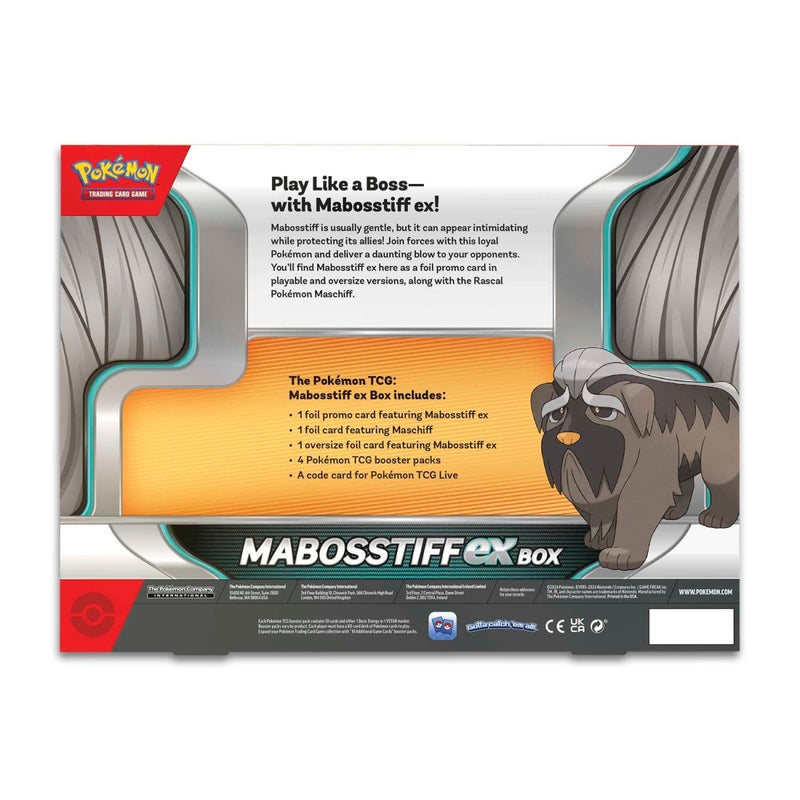 Pokemon TCG: Mabosstiff EX Box Card Game Pokemon