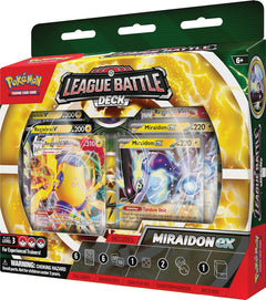 Pokemon TCG: Miraidon Ex League Battle Deck Card Game Pokemon